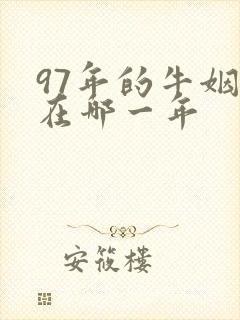 97年的牛姻缘在哪一年