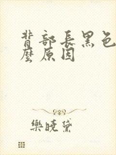 背部长黑色斑什么原因