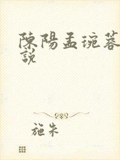 陈阳孟琬蓉的小说