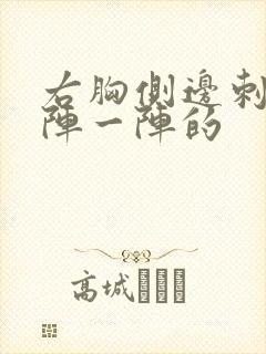 右胸侧边刺痛一阵一阵的封面