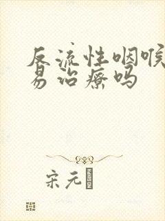 反流性咽喉炎容易治疗吗封面