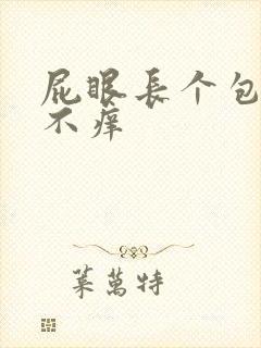 屁眼长个包不疼不痒