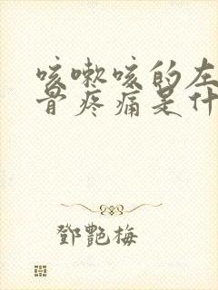 咳嗽咳的左边肋骨疼痛是什么原因