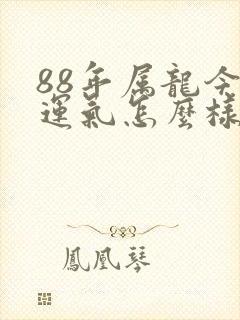 88年属龙今年运气怎么样