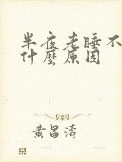 半夜老睡不着是什么原因