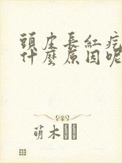 头皮长红疙瘩是什么原因呢