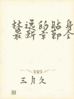 林逸的贴身高手最新章节全文阅读