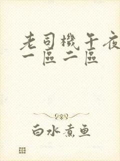 老司机午夜精品一区二区