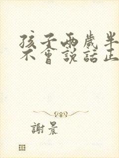 孩子两岁半了还不会说话正常吗封面