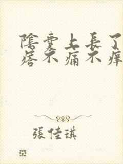 阴囊上长了硬疙瘩不痛不痒