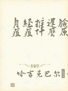 月经推迟脸上起痘痘什么原因