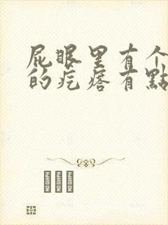 屁眼里有个硬硬的疙瘩有点疼封面