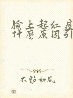 脸上起红痘痘是什么原因引起的