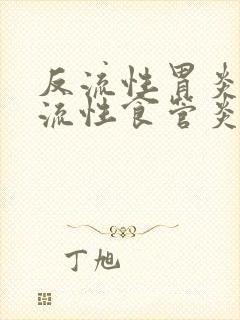 反流性胃炎 反流性食管炎封面