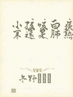 小孩咳白痰是肺寒还是肺热