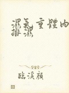 湿气重体内怎么排湿