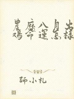 农历八月出生的鸡命运怎样