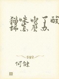 猫咪吃了酸奶拉稀怎么办