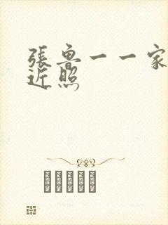 张鲁一一家三口近照封面