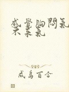 感觉胸闷气短上不来气