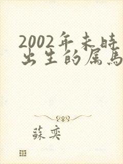 2002年未时出生的属马男孩命运