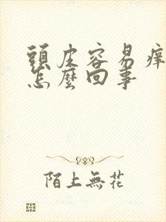 头皮容易痒掉发怎么回事