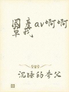 国产av啊啊啊草我