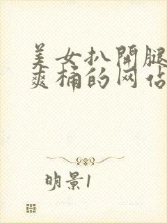 美女扒开腿男人爽桶的网站