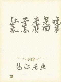 肚子老是晚上胀气怎么回事