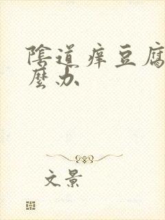 阴道痒豆腐渣怎么办