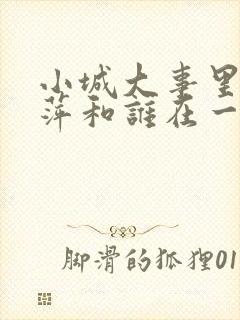 小城大事里李秋萍和谁在一起了