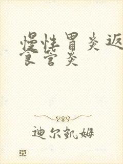 慢性胃炎返流性食管炎