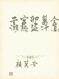 子宫卵巢全切后潮热盗汗怎么解决