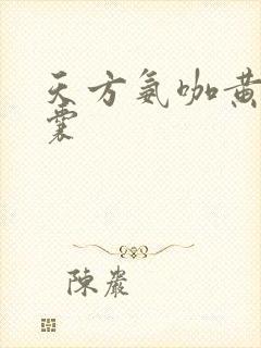 天方氨咖黄敏胶囊