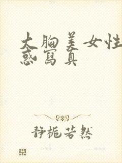 大胸美女性感诱惑写真