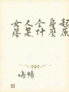 女人全身起红疙瘩是什么原因