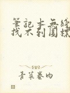 笔记本无线网络找不到图标封面