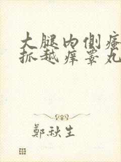 大腿内侧瘙痒越抓越痒睾丸封面