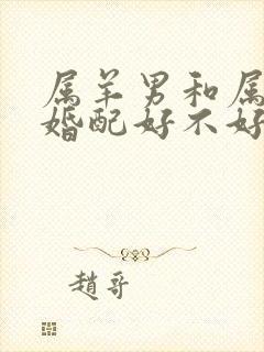 属羊男和属牛女婚配好不好