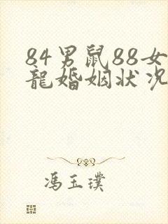 84男鼠88女龙婚姻状况