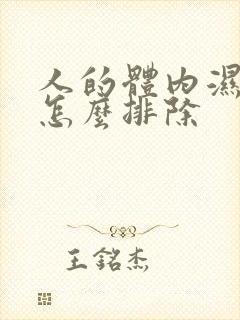 人的体内湿气重怎么排除