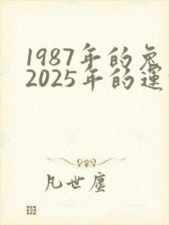 1987年的兔2025年的运势
