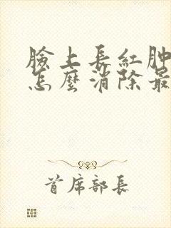 脸上长红肿痘痘怎么消除最快