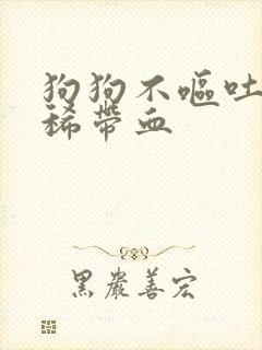 狗狗不呕吐只拉稀带血