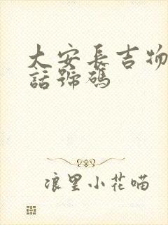 大安长吉物流电话号码