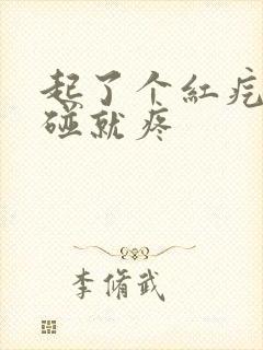 起了个红疙瘩一碰就疼封面