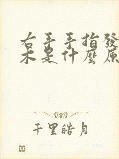 右手手指发麻发木是什么原因