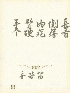 手臂内侧长了一个硬疙瘩看什么科