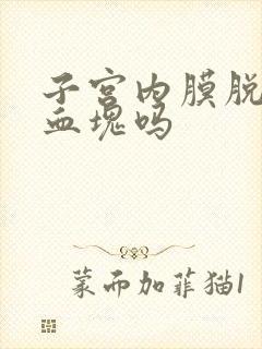 子宫内膜脱落是血块吗封面