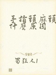 手指头麻头晕是什么原因